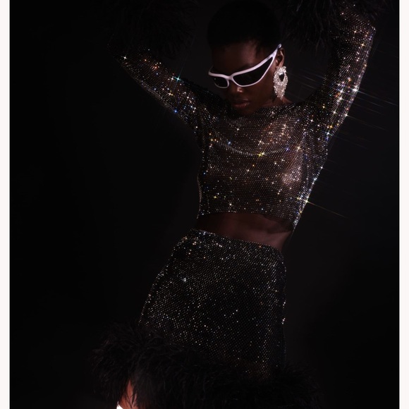 SANTA-BRANDS Feather top size M/L - Picture 4 of 4